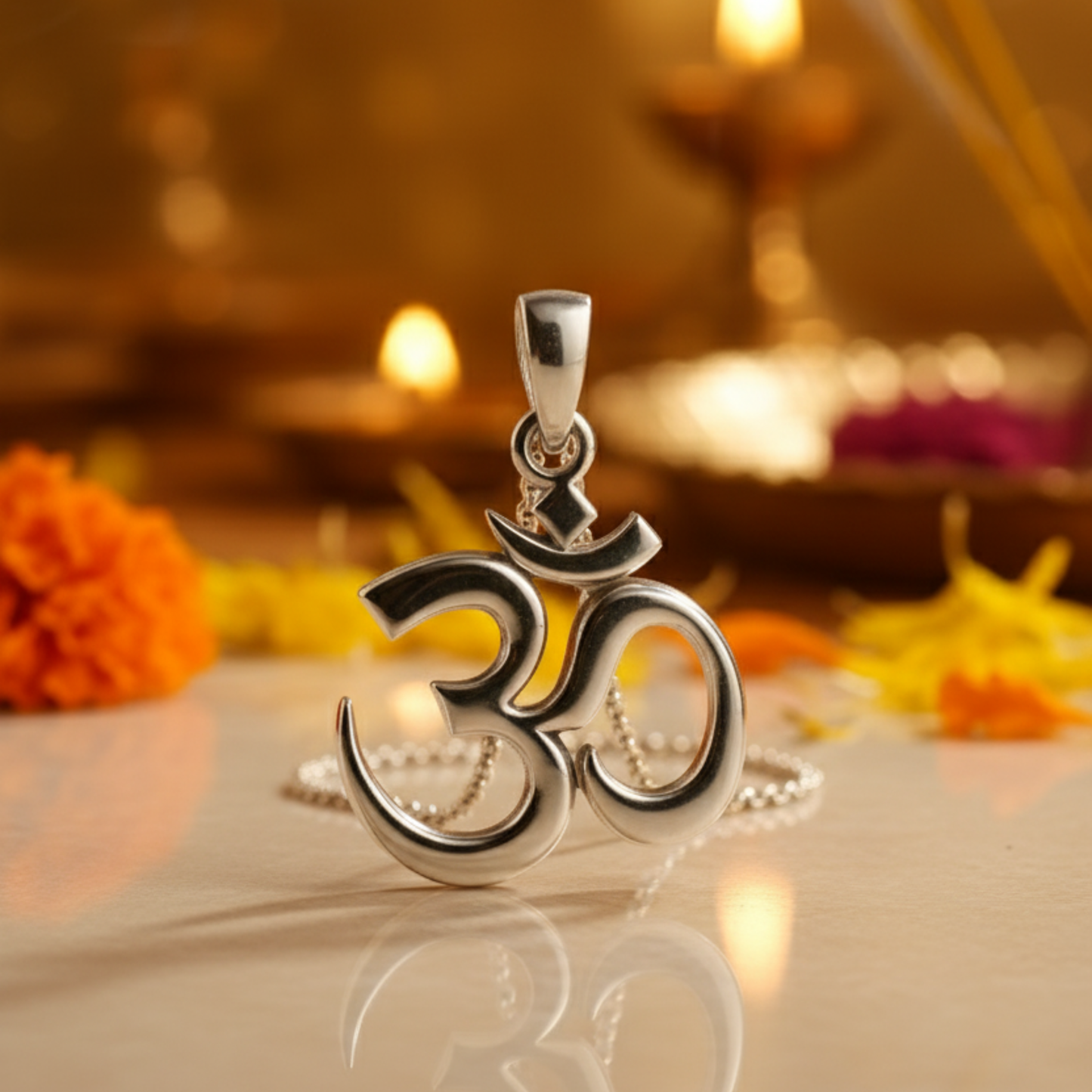 Silver OG OM Pendant