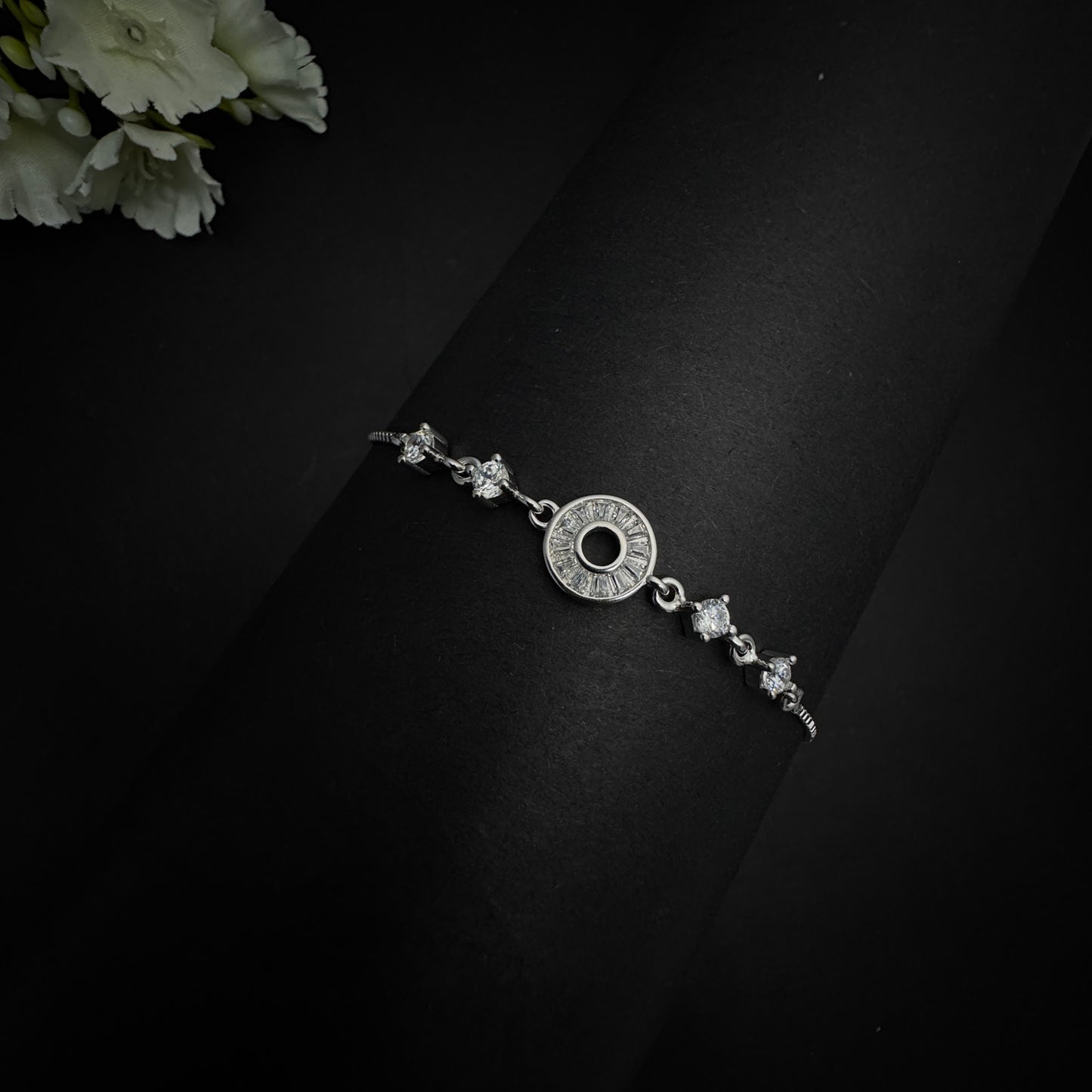 Silver Halo of Light Bracelet