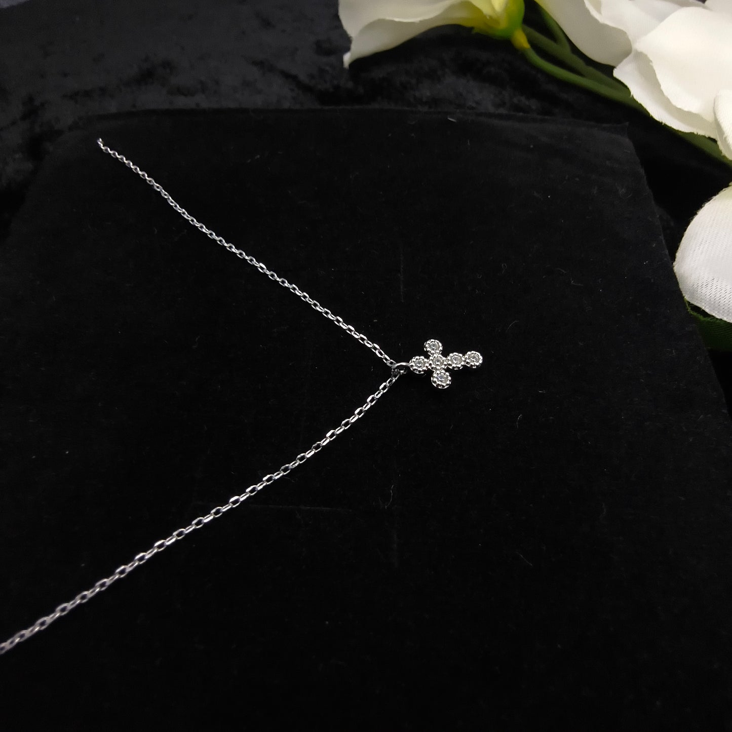 Silver Cross Necklace