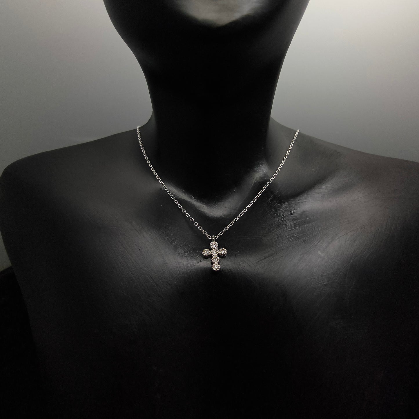 Silver Cross Necklace