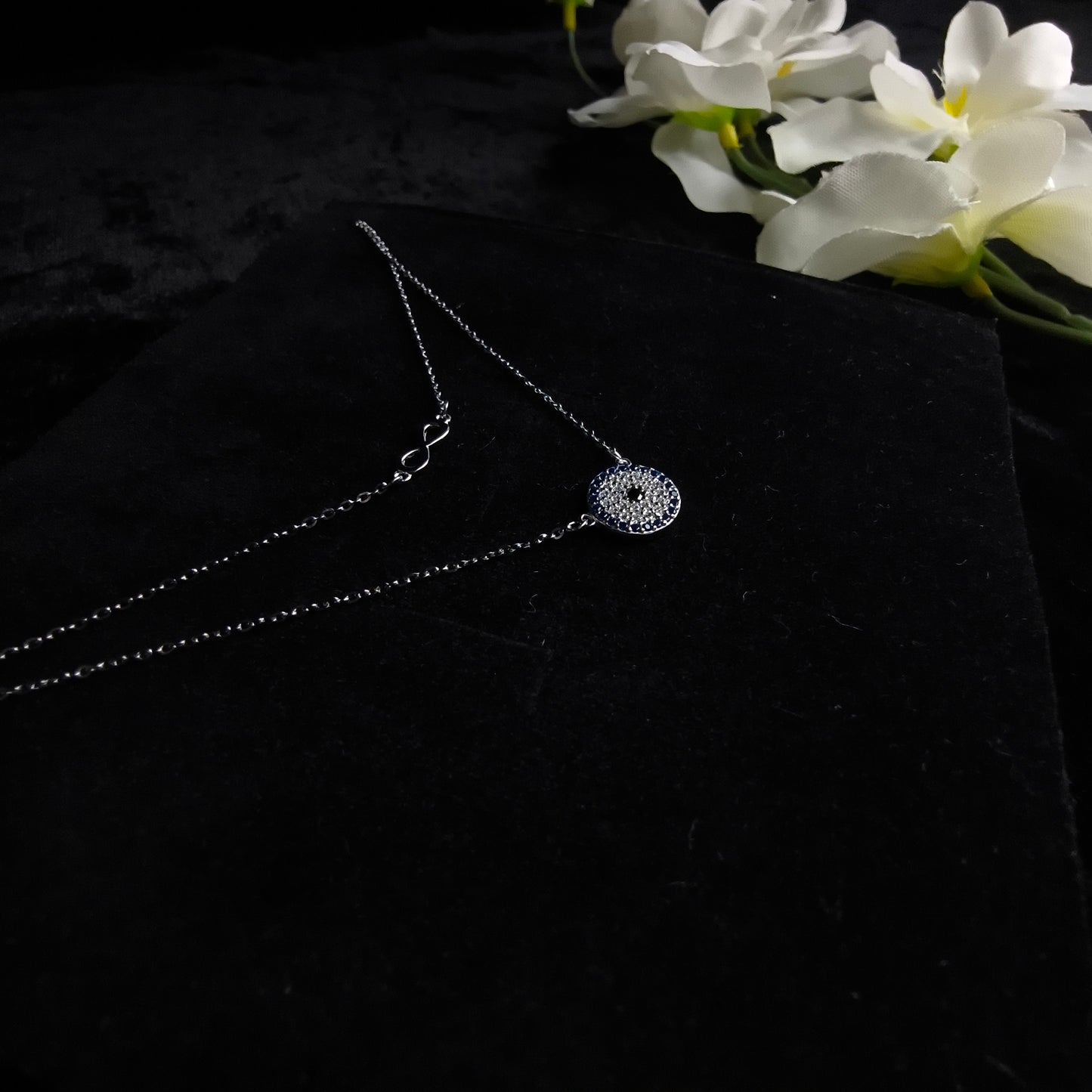Silver Eternal Protection Necklace
