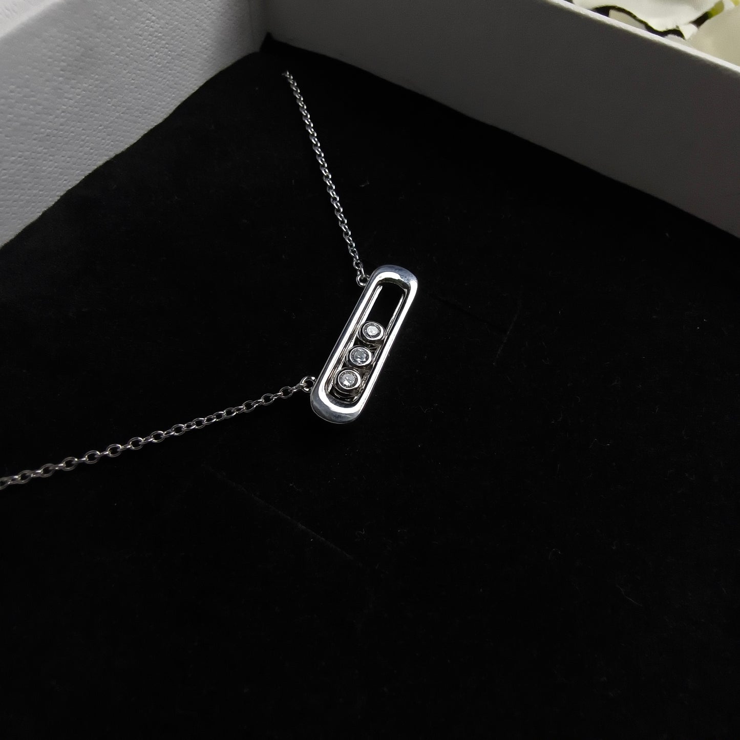 Silver Momentum Necklace
