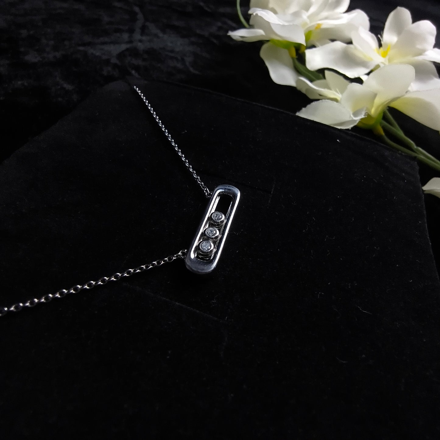 Silver Momentum Necklace