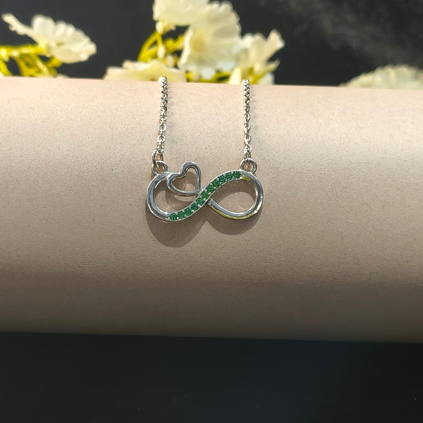 Silver Infinity Chain Mangalsutra