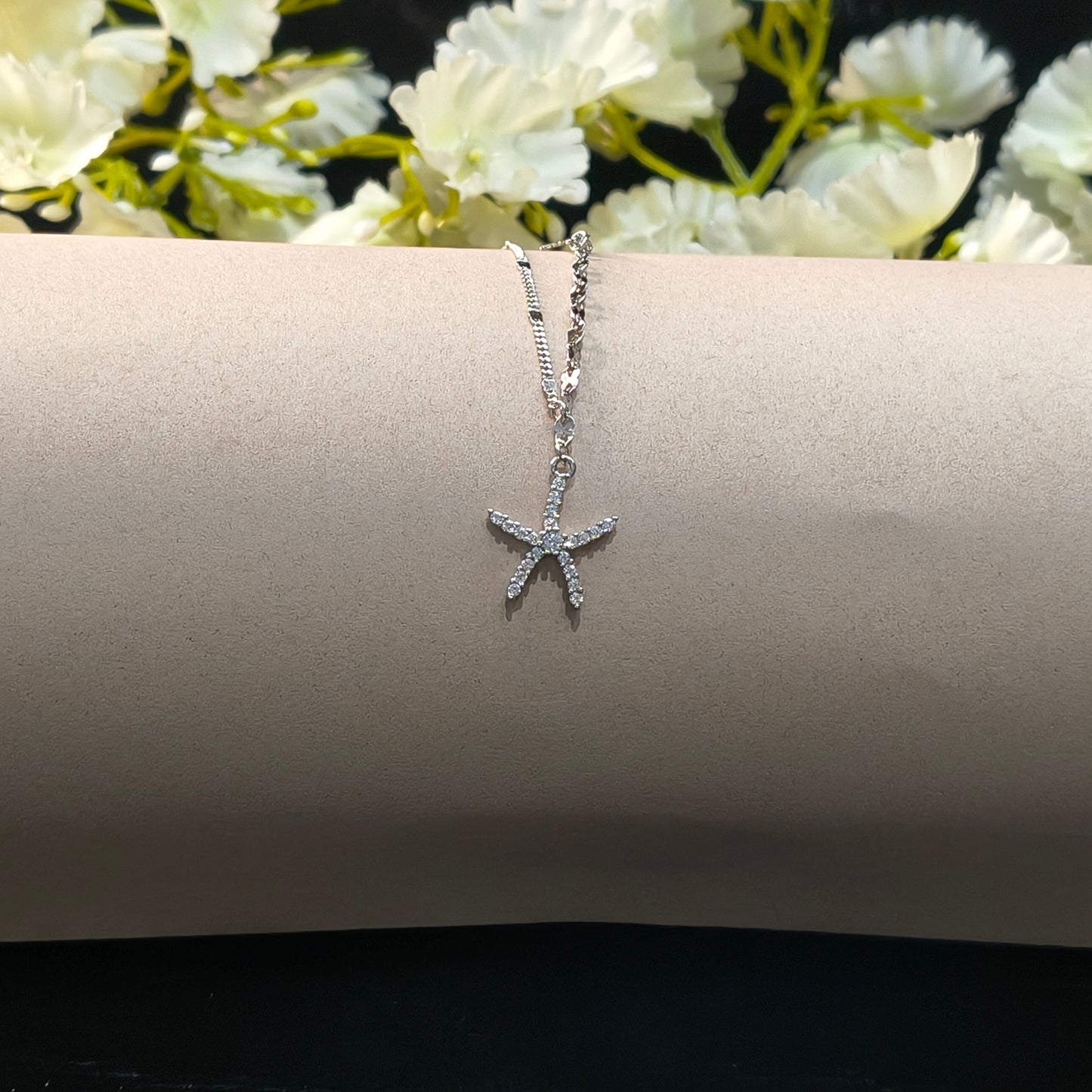 Silver Starfish Pendant