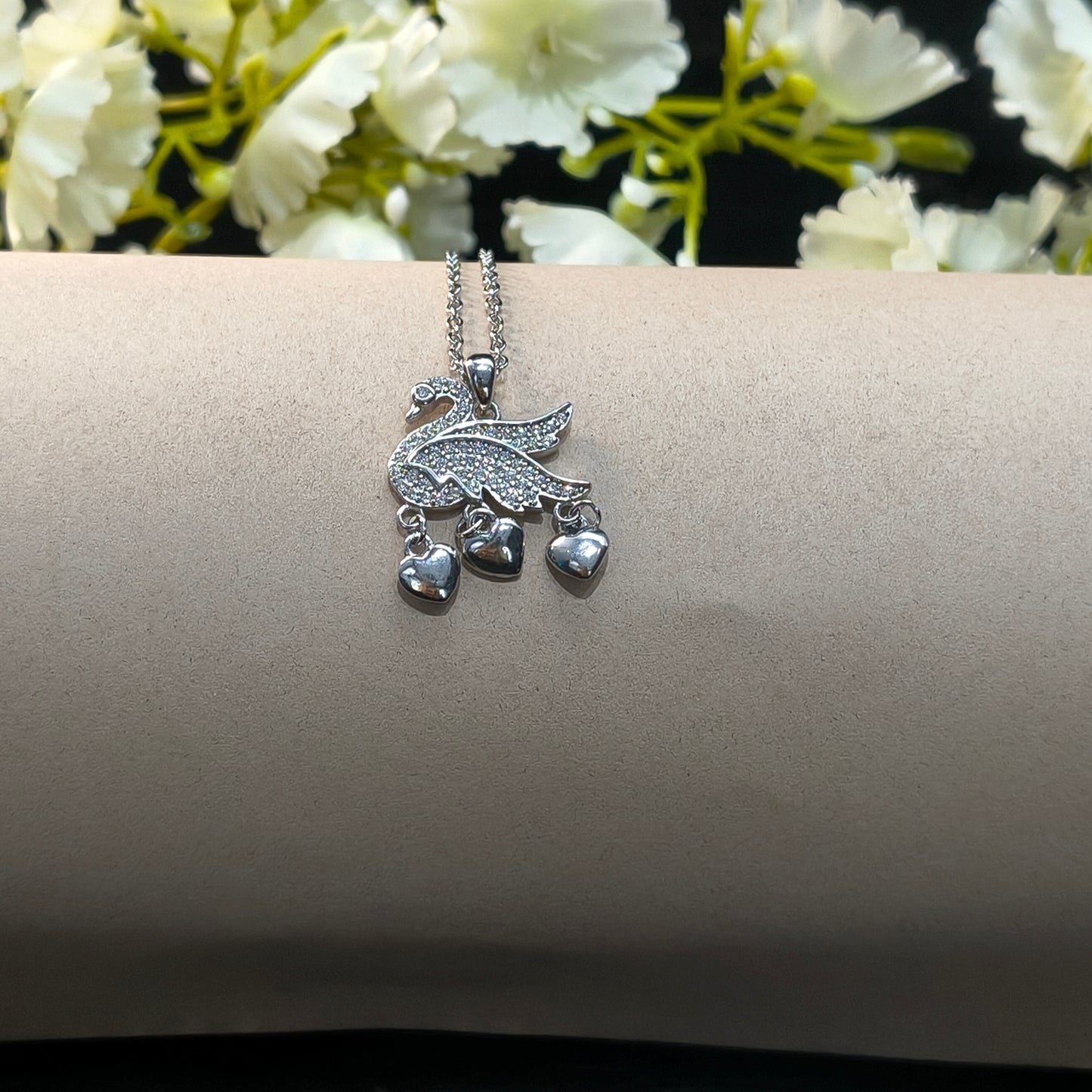 Silver Swarn Pendant