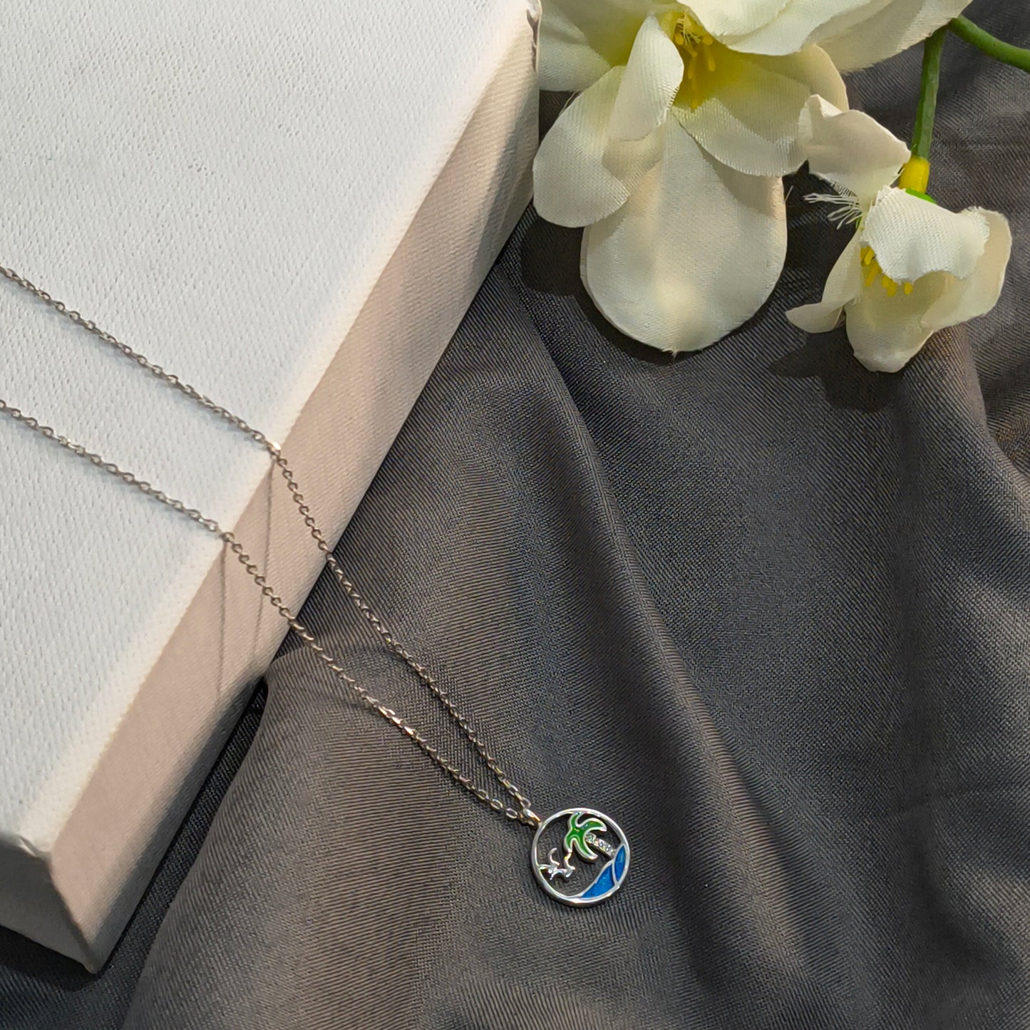 Silver Island Pendant