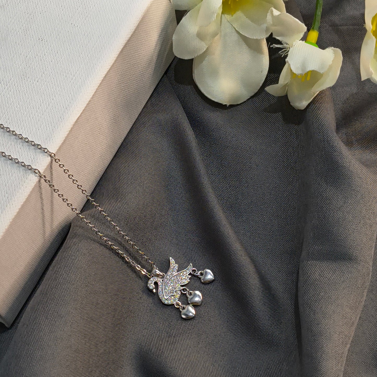 Silver Swarn Pendant