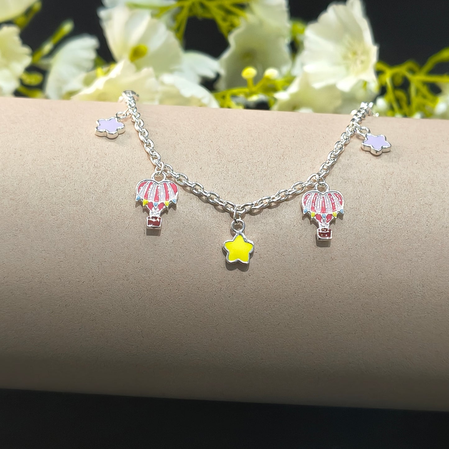 Silver Twinkle & Fly Baby Bracelet