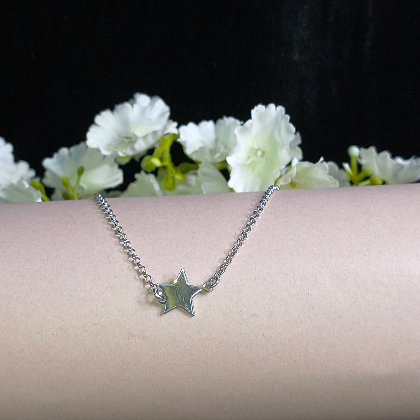 Silver Minimal Star Bracelet