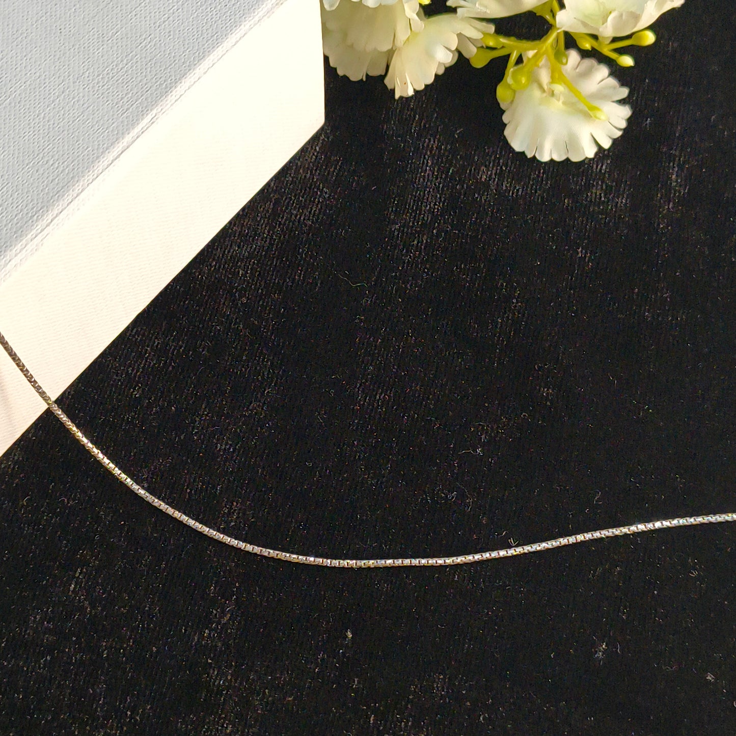 Silver Minimal Chain Anklet