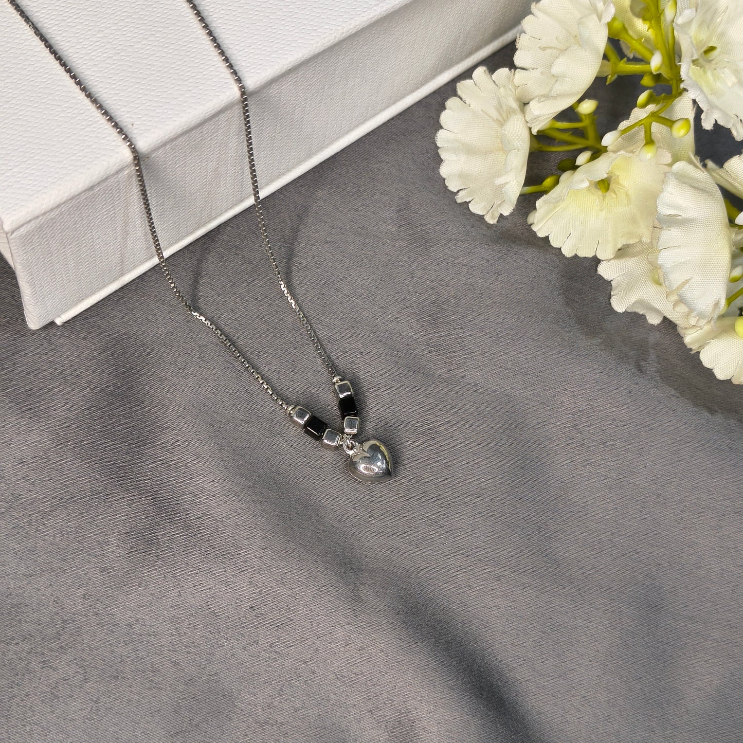 Silver Heirloom Mangalsutra