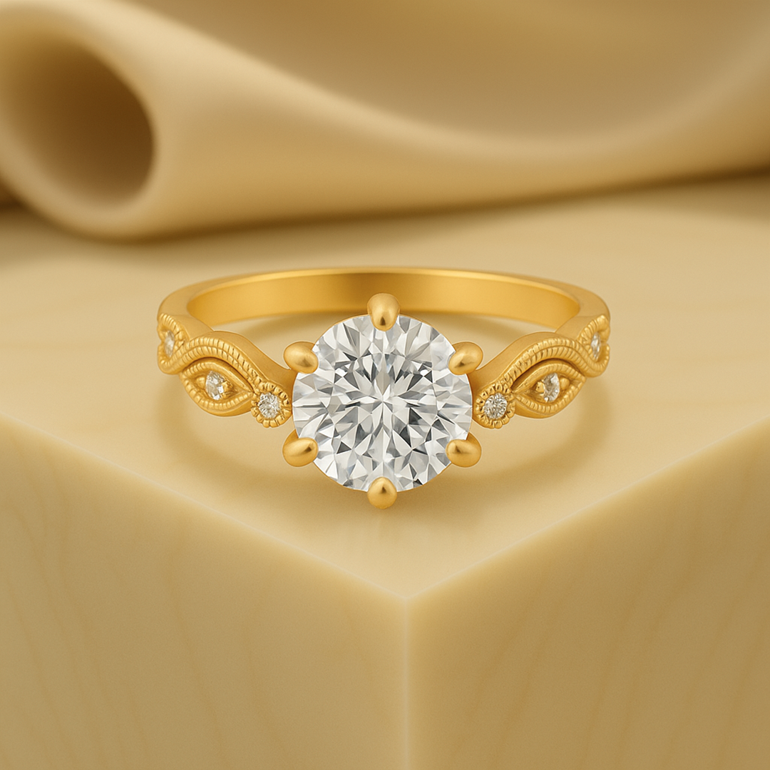 2.0 Ct IGI Certified Lab Grown Diamond Solitaire Engagement Ring