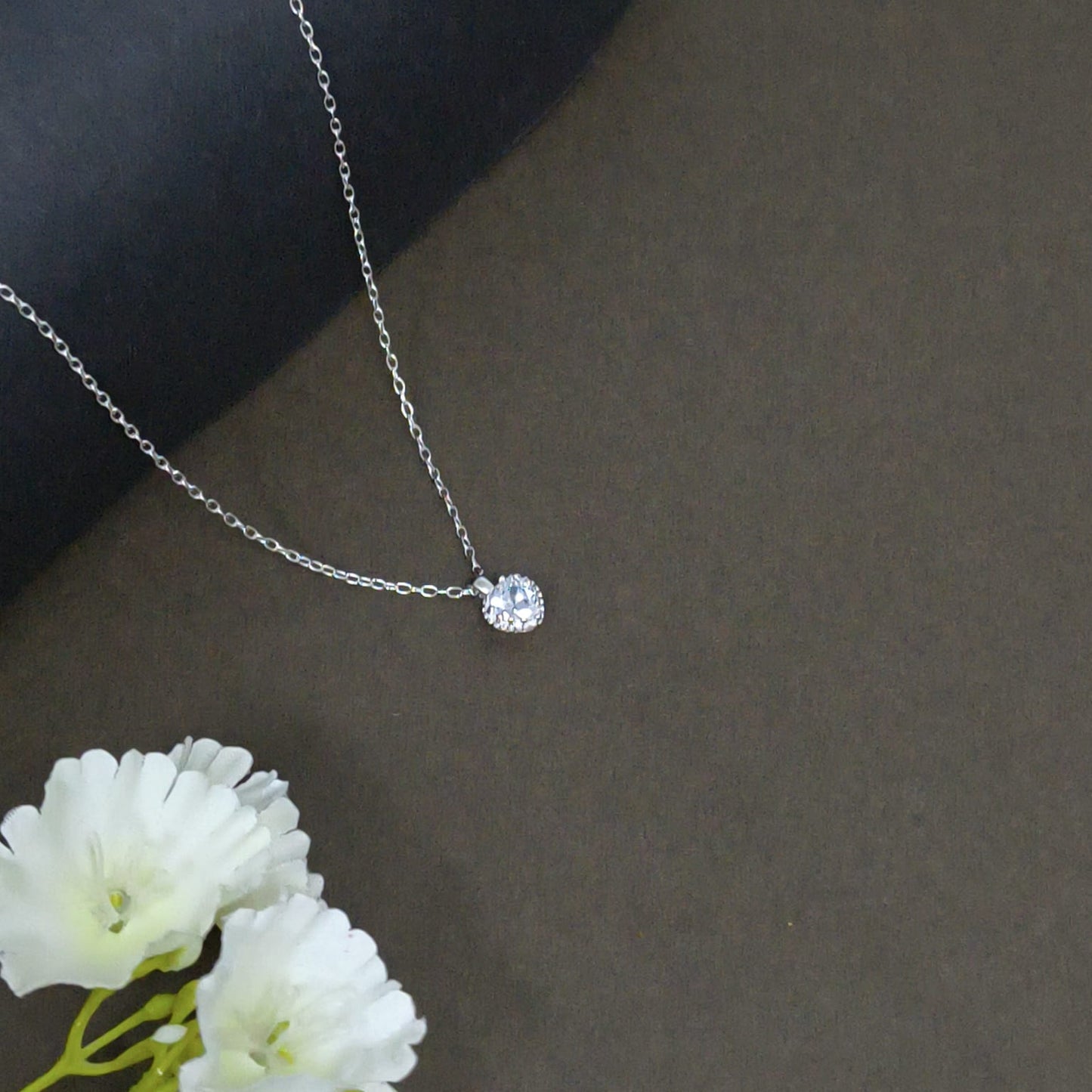 Silver Love Heart Necklace
