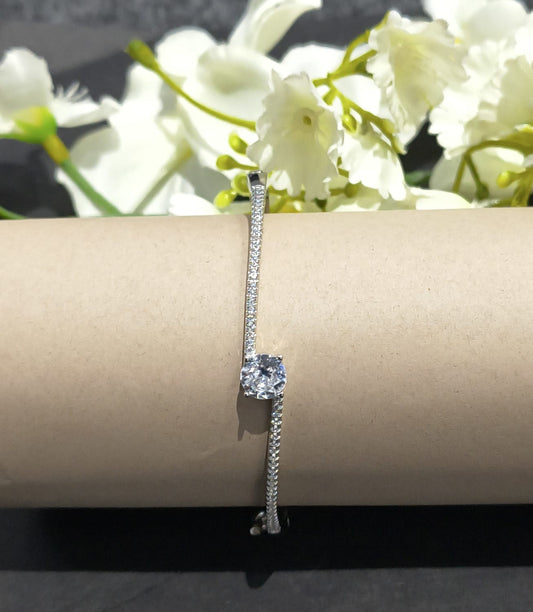 Silver Celeste Glow Bracelet