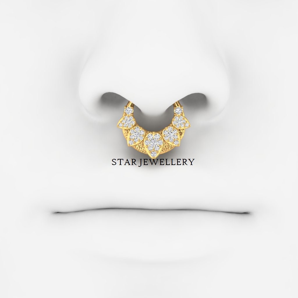 Pear Shape Lab Diamond Daith Clicker