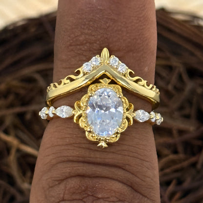 Aurelia Lab Grown  Diamond  V Band ring