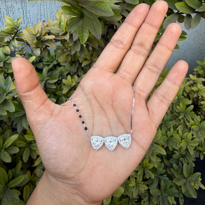Silver Promise Trio Mangalsutra