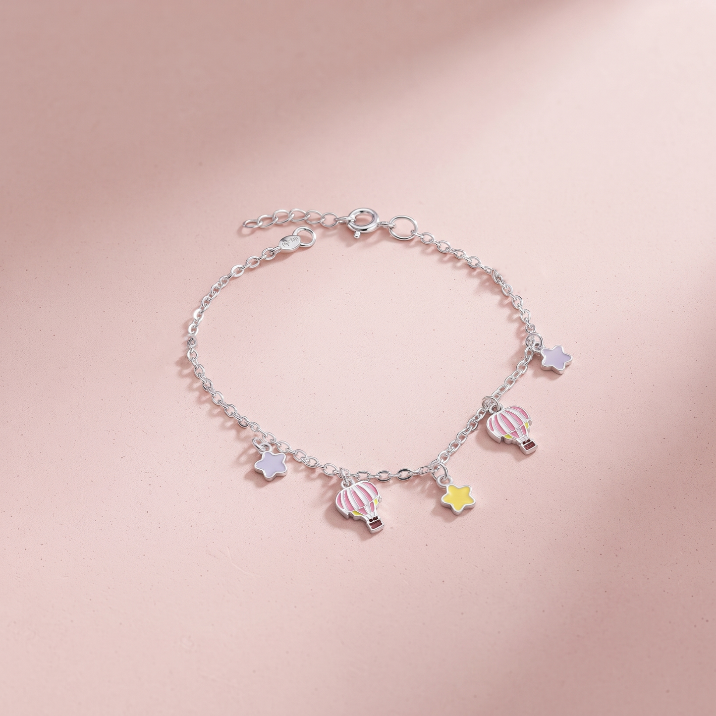 Silver Twinkle & Fly Baby Bracelet