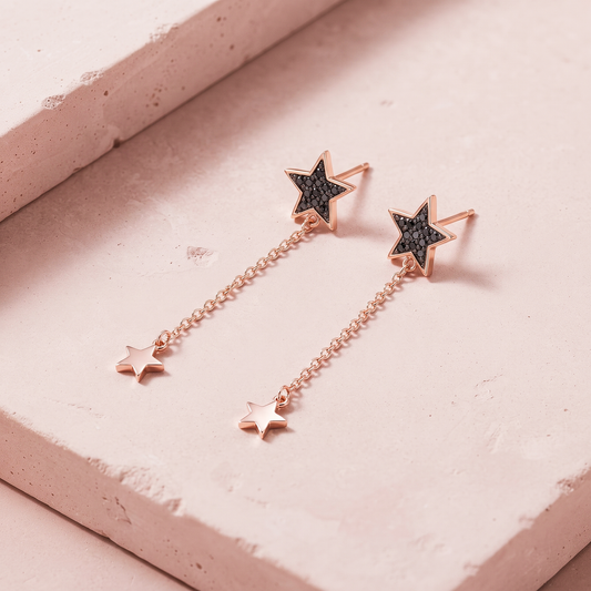 Star Moon Earrings