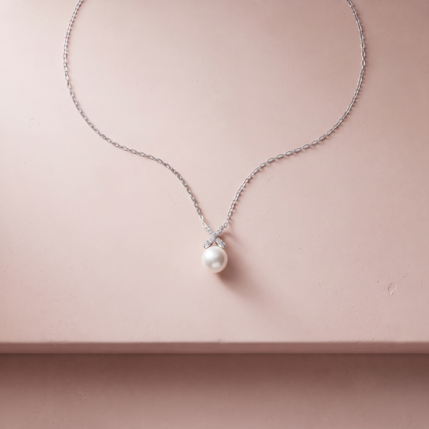 Silver Pearl Pendant