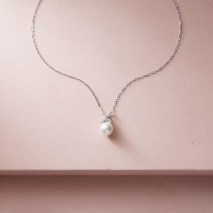 Silver Pearl Pendant