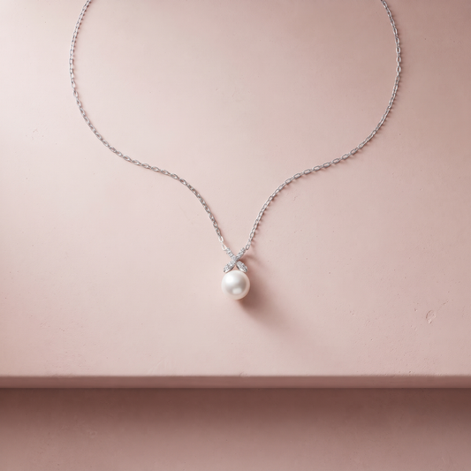 Silver Pearl Pendant