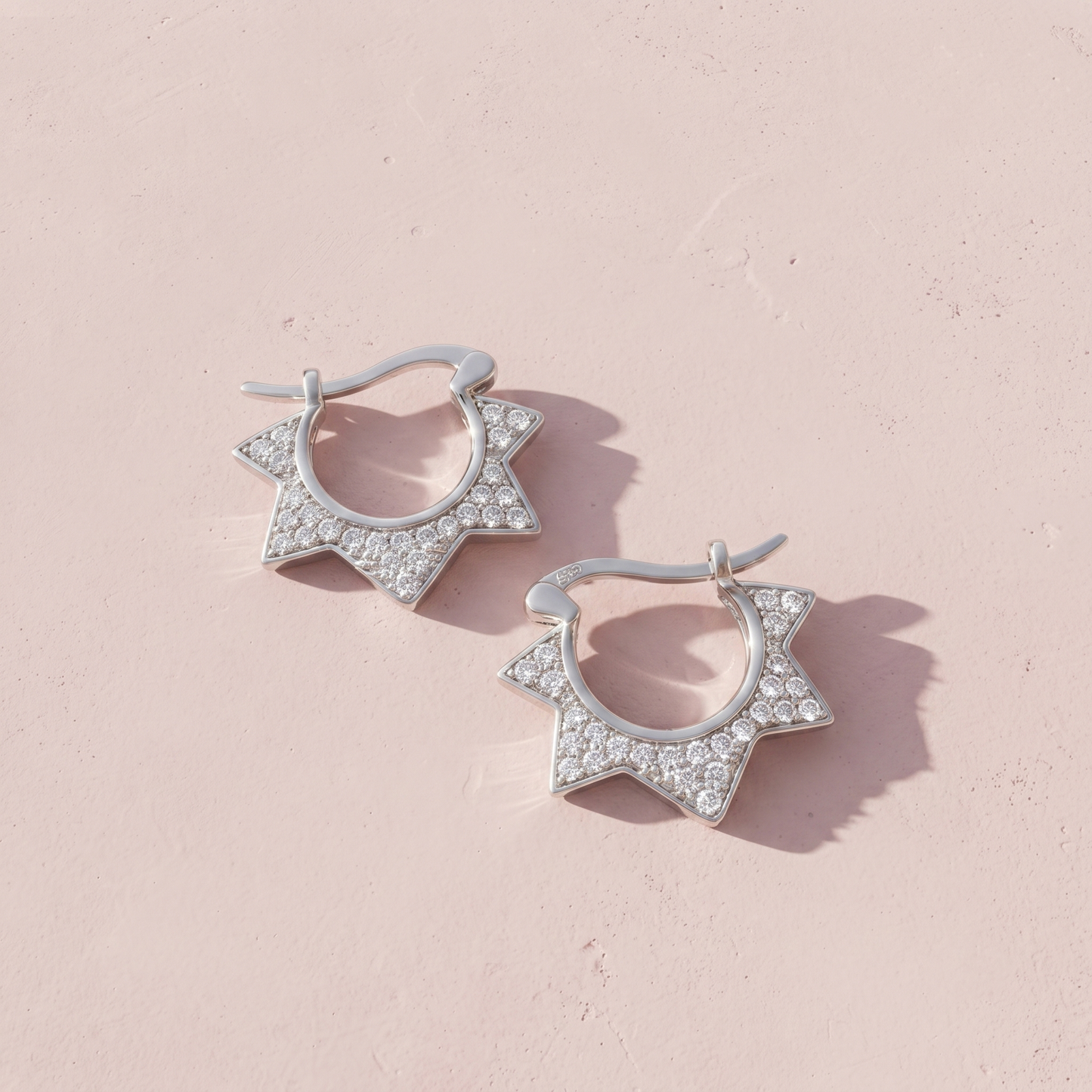 Silver Nova Hoops