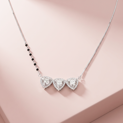 Silver Promise Trio Mangalsutra