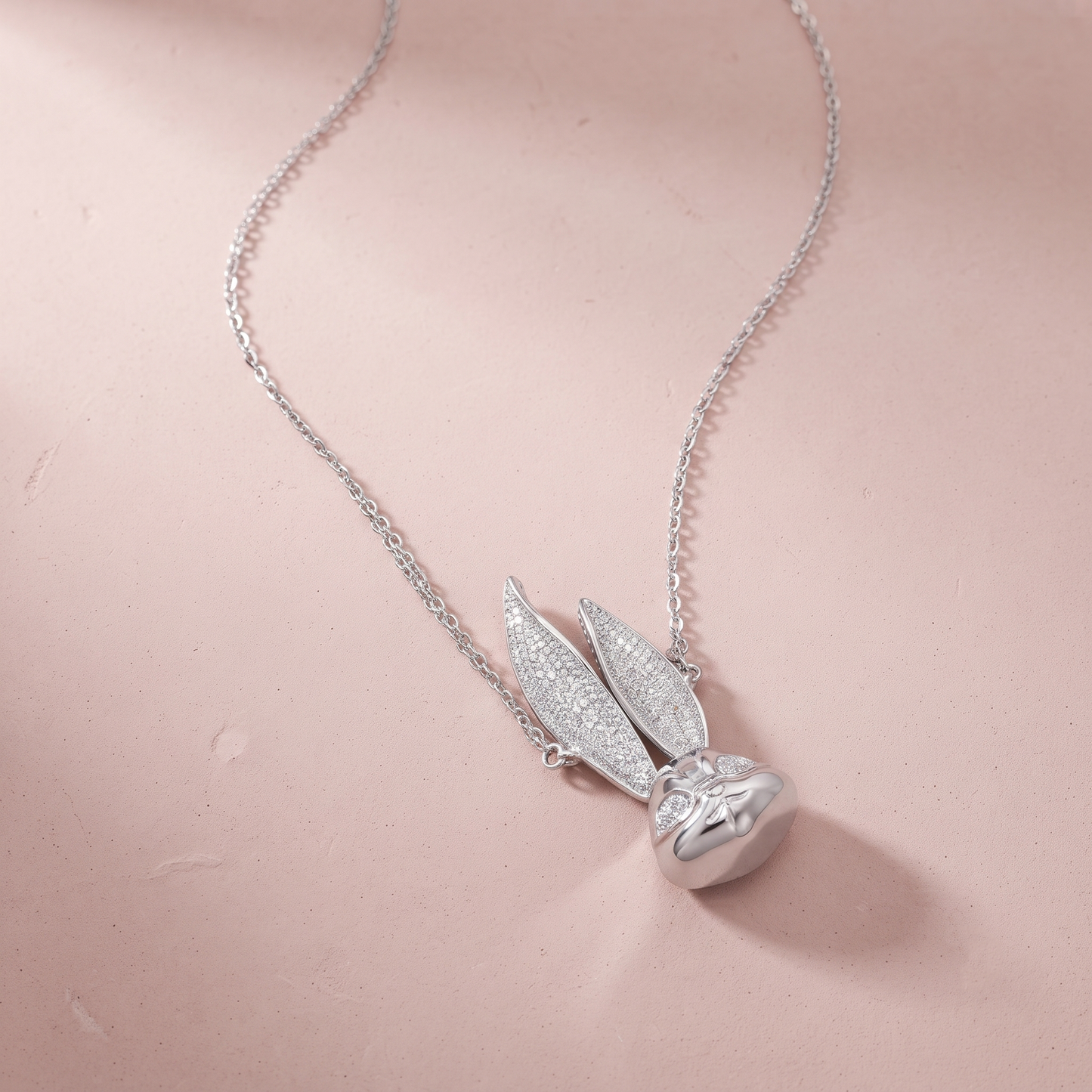 Silver Lucky Rabbit Necklace