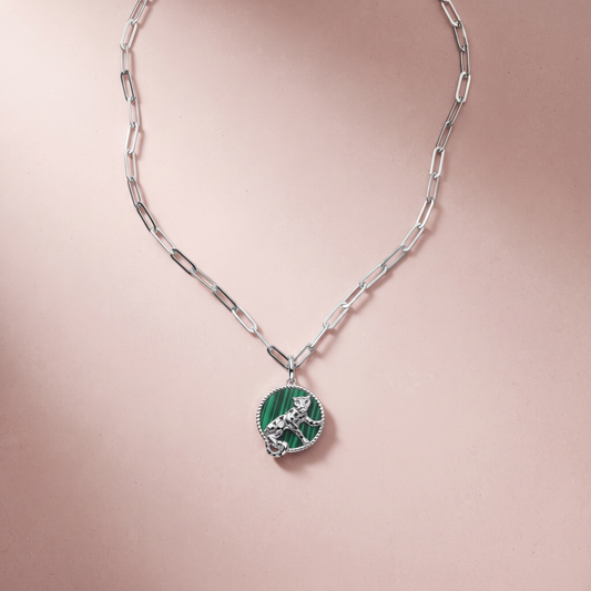 Silver Panther Necklace