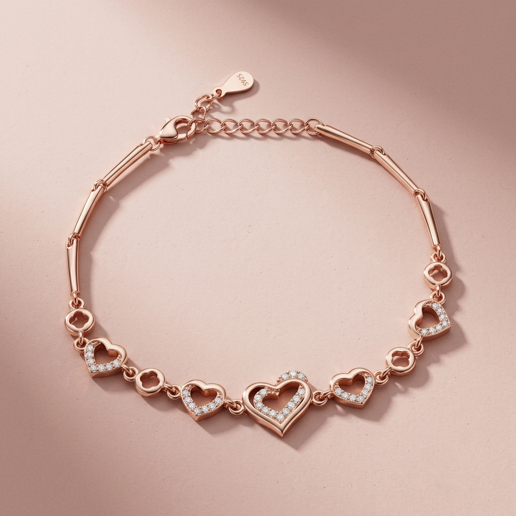 Gold Plated Silver Stella Bracelet