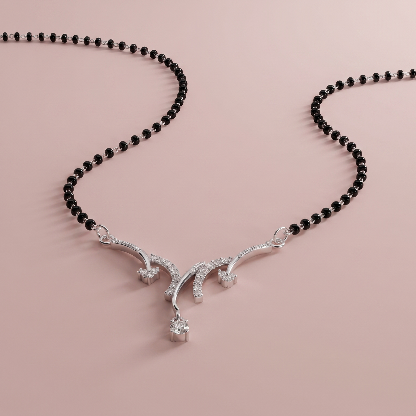 Silver Branch Mangalsutra