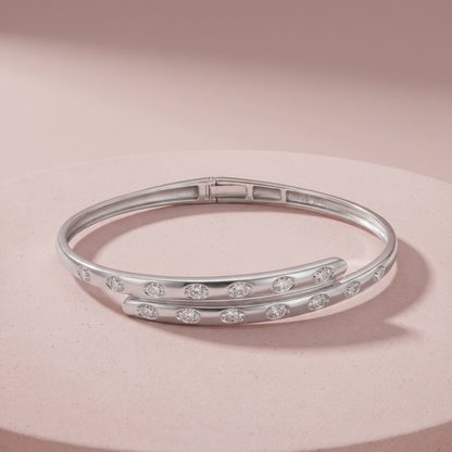 Silver Stellar Dot Bracelet