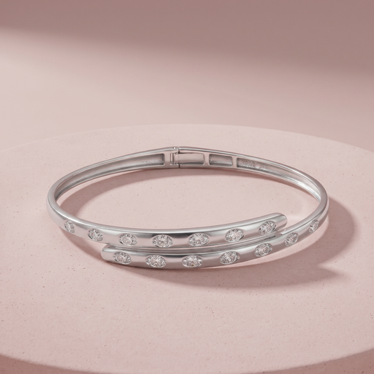Silver Stellar Dot Bracelet