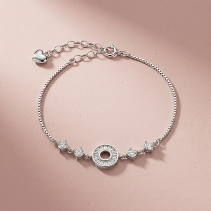 Silver Halo of Light Bracelet