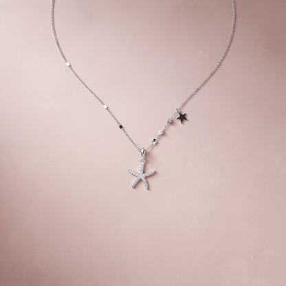 Silver Starfish Pendant