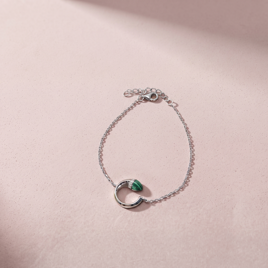 Silver Eclipse Bracelet