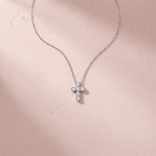Silver Cross Necklace