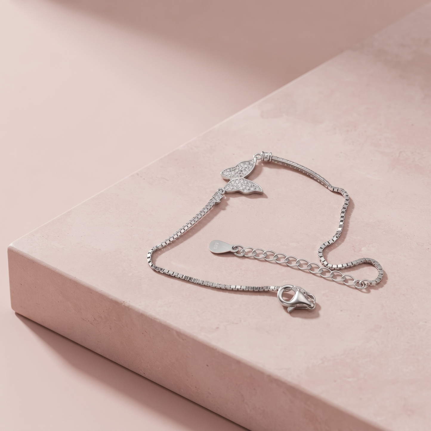 Silver Butterfly Bracelet