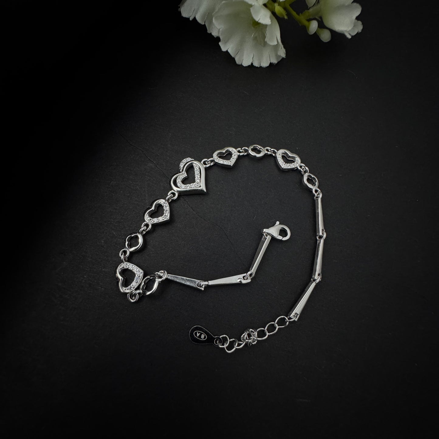 Silver Stella Bracelet