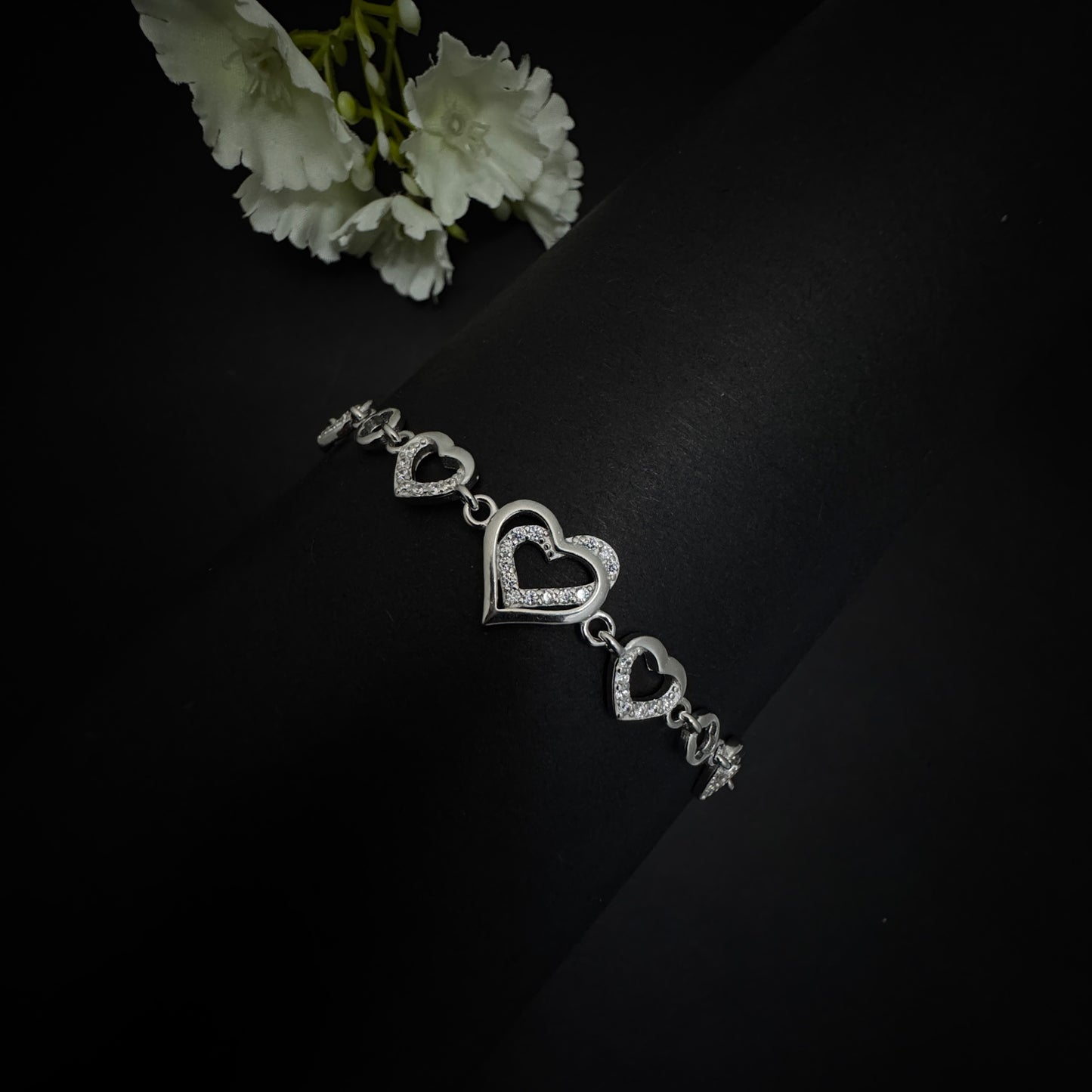 Silver Stella Bracelet
