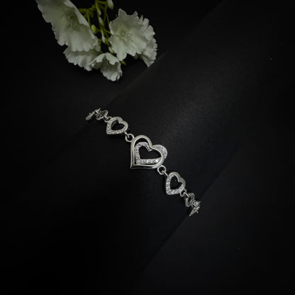 Silver Stella Bracelet