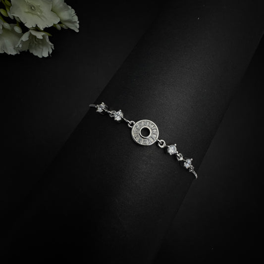 Silver Halo of Light Bracelet