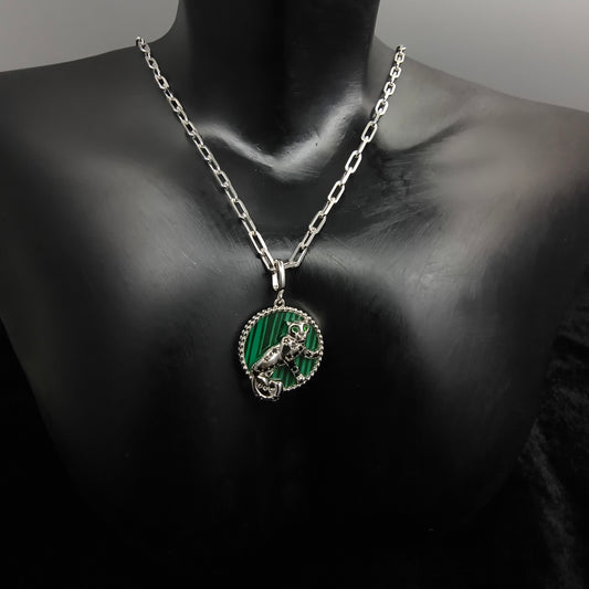 Silver Panther Necklace