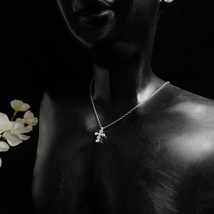 Silver Cross Necklace