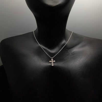 Silver Cross Necklace