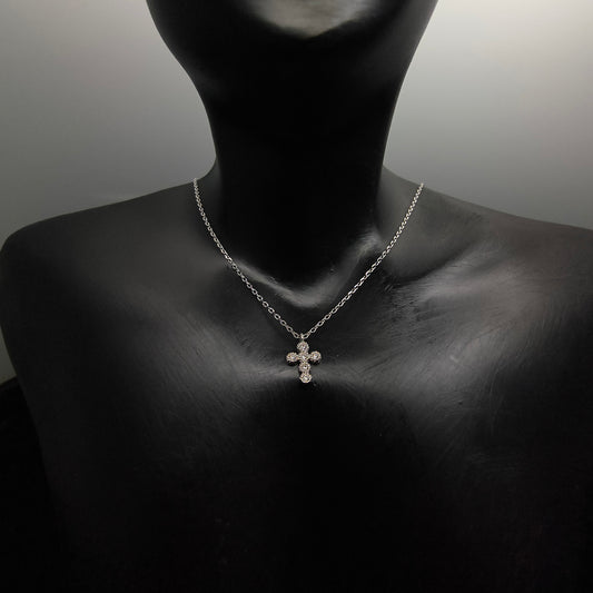 Silver Cross Necklace