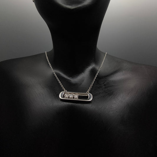 Silver Momentum Necklace