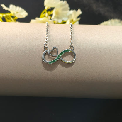 Silver Infinity Chain Mangalsutra